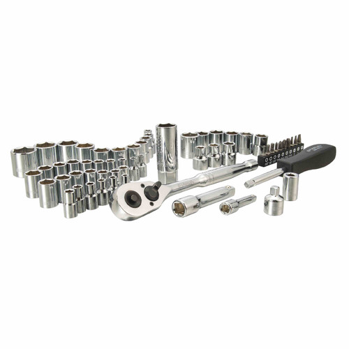 1/4" & 3/8" Drive Mechanics Socket Set (60 Piece)