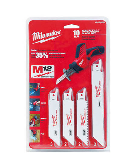 Hackzall Blade Set - (10 Pack)