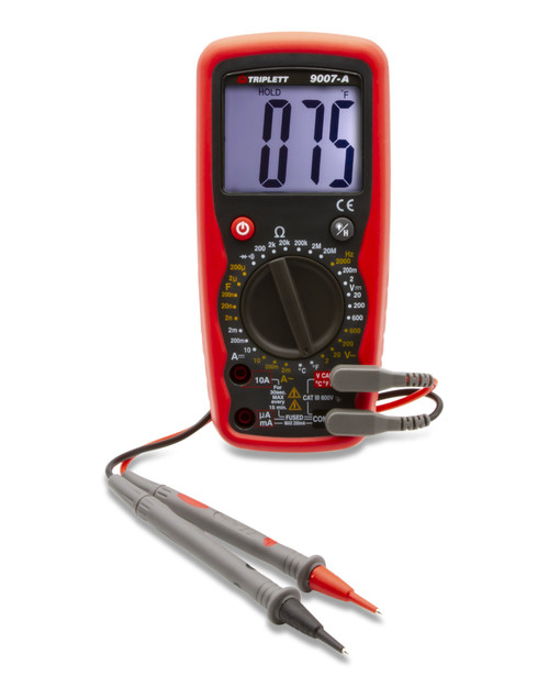 CAT IIIMultimeter  w/Backlit Display - 9007A