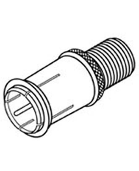 Push On F Adapter