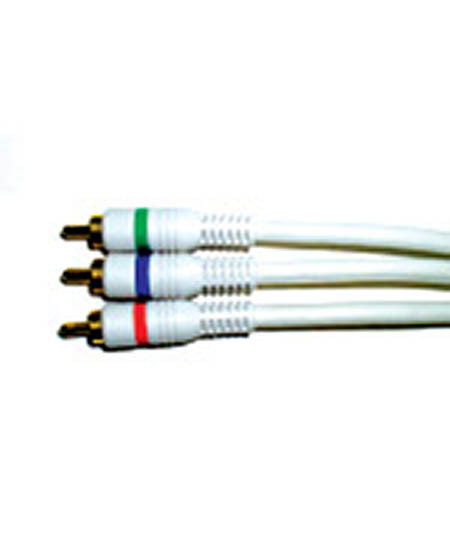 12FT Ivory Component Video Cabl