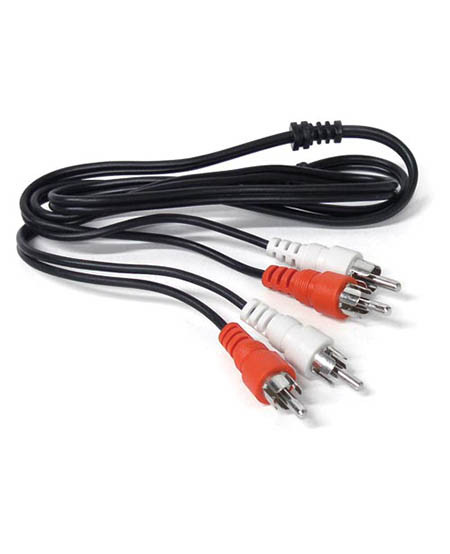 Stereo RCA/RCA Audio Patch Cable - 3 Ft.