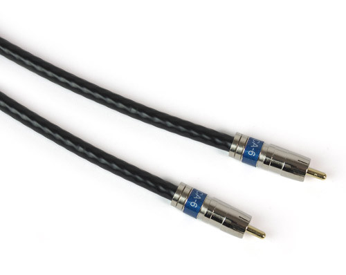 36In RG6 Jumper RCA-RCA Black
