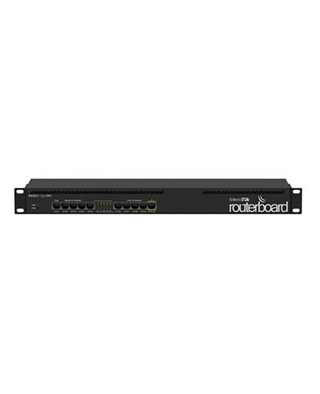 MikroTik 1U Rackmount 5x Ethernet RouterBOARD