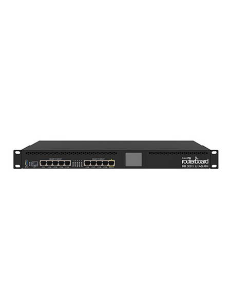 MikroTik 1U Rackmount 10x Gigabit Ethernet Multi Port Device