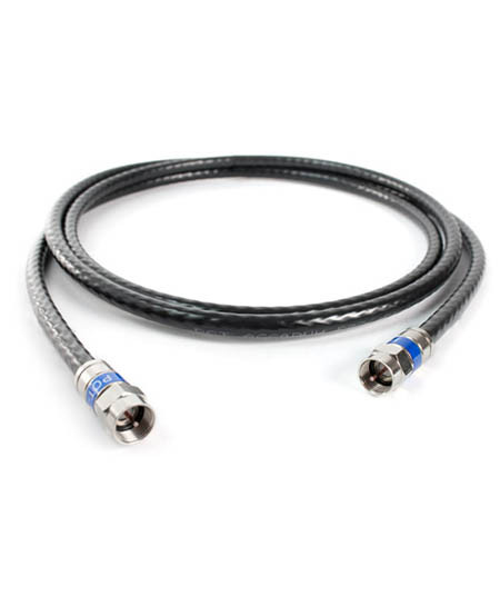3 Ft RG6 F-F Black