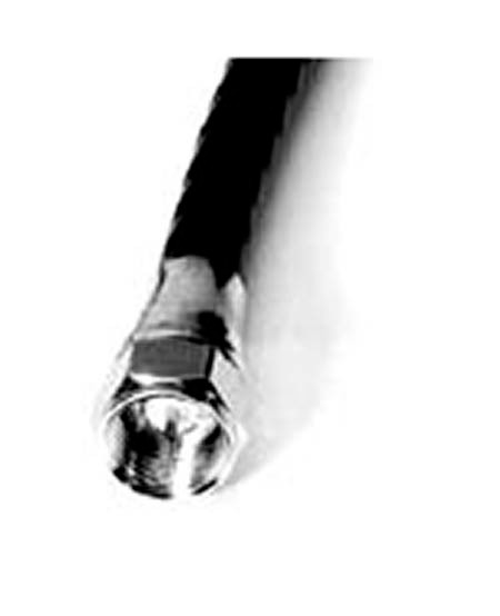 6 Ft RG6 F-F Black