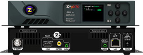 ZeeVee 1 Channel ZvPro 800 Series - 1080p Unencrypted HDMI Encoder / Modulator