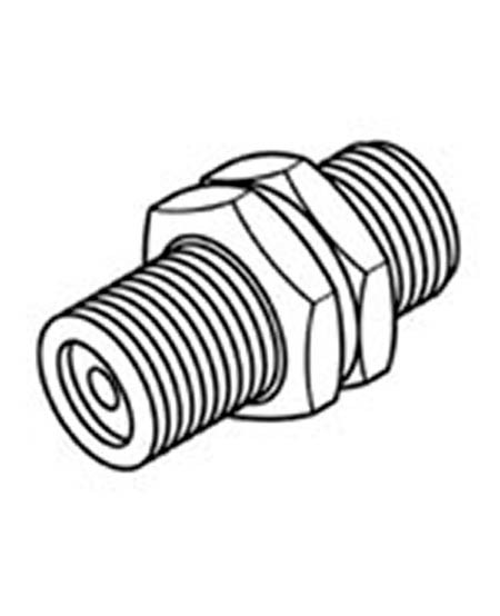 F-81 BARREL CONNECTOR w/NUT