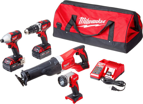 M18Cordless LITHIUM-ION 4-Tool Combo Kit