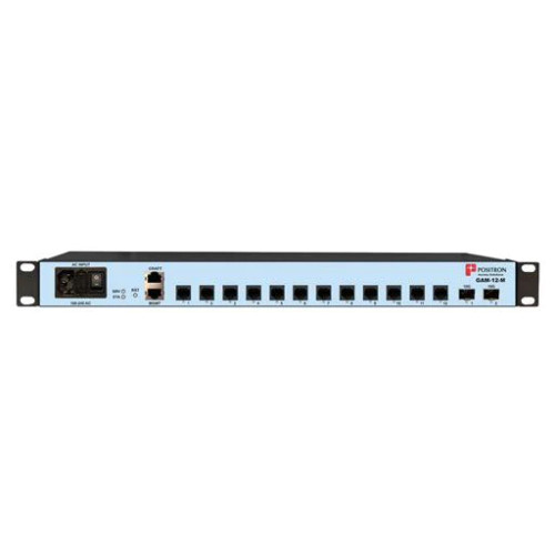 Positron Access Solutions G.hn Access Multiplexer GAM with 12-dual pair MIMO copper 2x 10Gbps SFP+ Ports