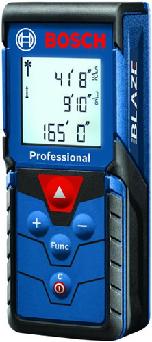 BLAZE 165 ft. Laser Distance Tape Measuring Tool with Area and Volume