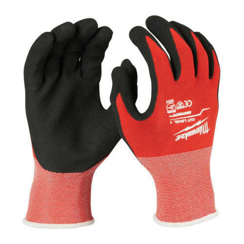 Cut Level 1 Nitrile Dipped Gloves - Medium