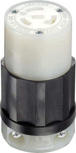 Industrial Thermoplastic Curved Blade/Ground Locking Connector L5-30R