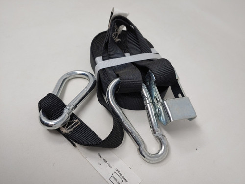 1"x20' Cambuckle Strap w/ 3/8"Carabiners, Box of 20
