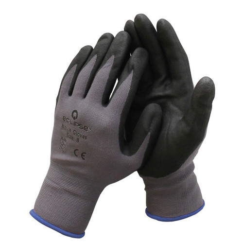 Nitrile Coated Work Gloves - Medium