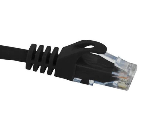 Cat6 Snagless Ethernet Patch Cable - Black - 5 Ft