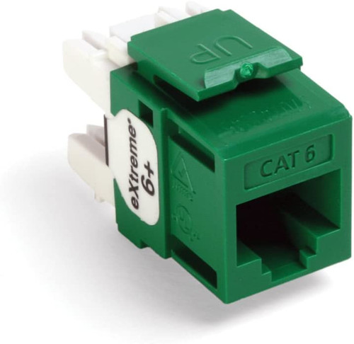 eXtreme Cat 6 QuickPort Jack, Green
