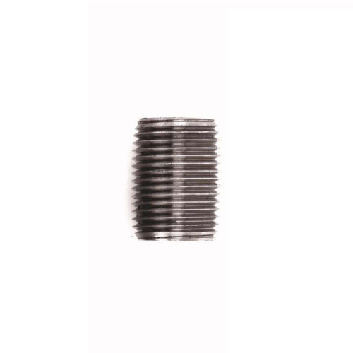 1/2 in. MIP each X 1/2 in. D MIP Black Steel Close Nipple