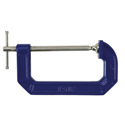 Quick-Grip 6 in. X 3-1/2 in. D Adjustable C-Clamp 900 lb