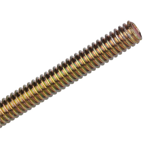 Steel Threaded Rods 1/2 in x 10 Ft Galvanized