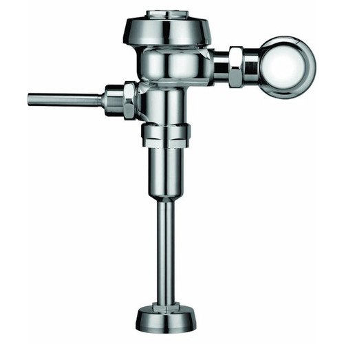Urinal Flush Valve Silver Polished Chrome Brass