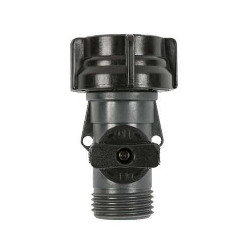 Plastic Threaded Male Hose Shut-off Valve