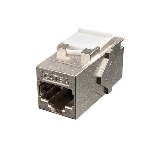 10G Shielded Keystone Feed-Thru Coupler – 1 EA/BAG