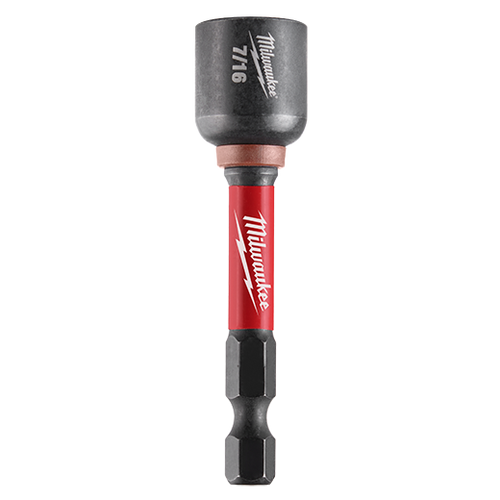 SHOCKWAVE Impact Duty 7/16 in. x 2-9/16 in. Alloy Steel Magnetic Nut Driver