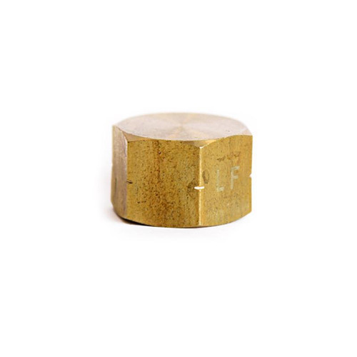 BRASS COMPRESSION CAP 1/2"
