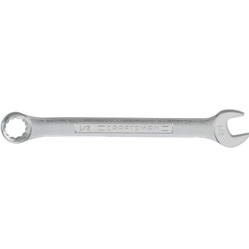 Craftsman 1/2 in. X 1/2 in. 12 Point SAE Combination Wrench 6.2 in. L