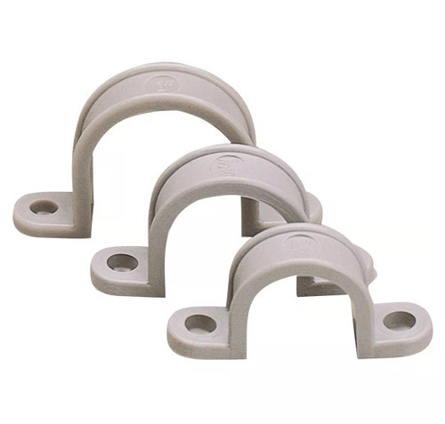 1/2 in D Plastic Conduit Strap - (20 Pack)