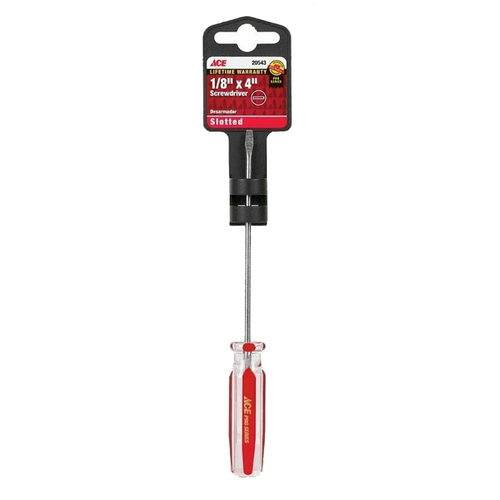 1/8" x 4" Slotted Screwdriver