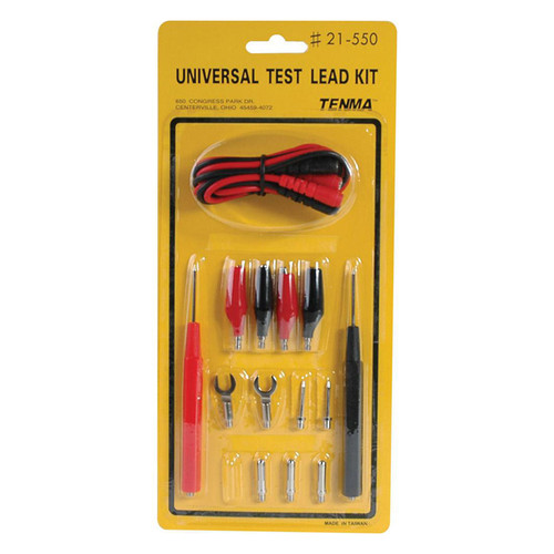 Universal Test Lead Kit with 36" Red / Black Lead