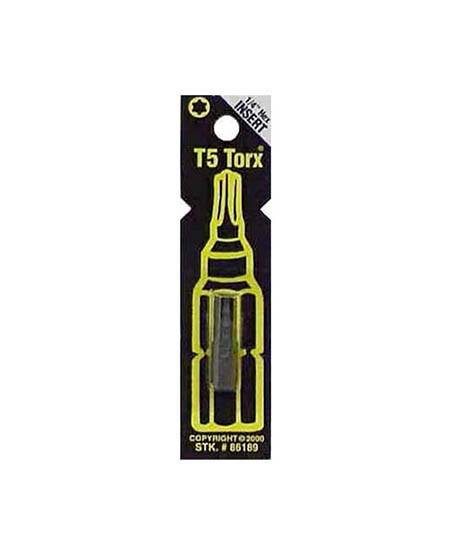 T5 Torx Bit 1/4In Drive - 2106011