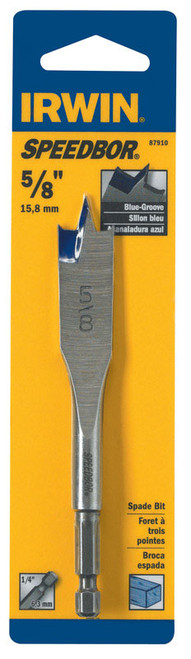 Irwin Speedbor Carbon Steel Hex 5/8 in - 2304988