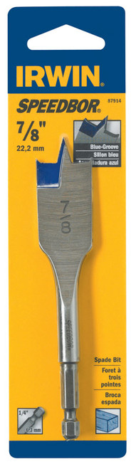 Irwin Speedbor Carbon Steel Hex 7/8 in. - 2305001