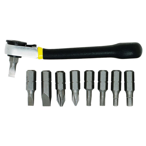 Offset Ratcheting Screwdriver Set - (9 Piece)