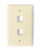 2-Cavity Keystone Wall Plate - 310-202IV