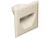 2 Gang Recessed Cable Plate, Light Almnd - 45-0002-LA