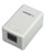 White Rj-45 Surface Mount Modu - 831-1345