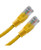 1Ft Cat5E Patch Cable: Yellow - CAT5E-1YL