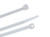 37" Cable Ties - White (50 Pack)
