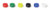 Color Coded Connector Rings: White/100Pk - FSCR-W