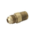 3/8" Flare x 3/8" Diameter MPT Brass Gas Fitting