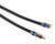 30In RG6 Jumper F-RCA Black