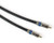 36In RG6 Jumper RCA-RCA Black