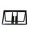 Dual Sided Roof Mount For Peaked Roof