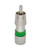 RG06 QUAD RCA COMP: GREEN each