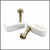 Dual Fast Clip: White/ Bag Of 100